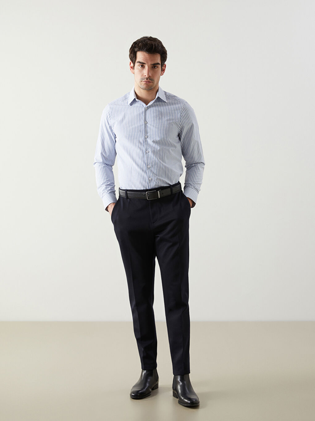 Slim Fit Men's Trousers -S51059Z8-KN7