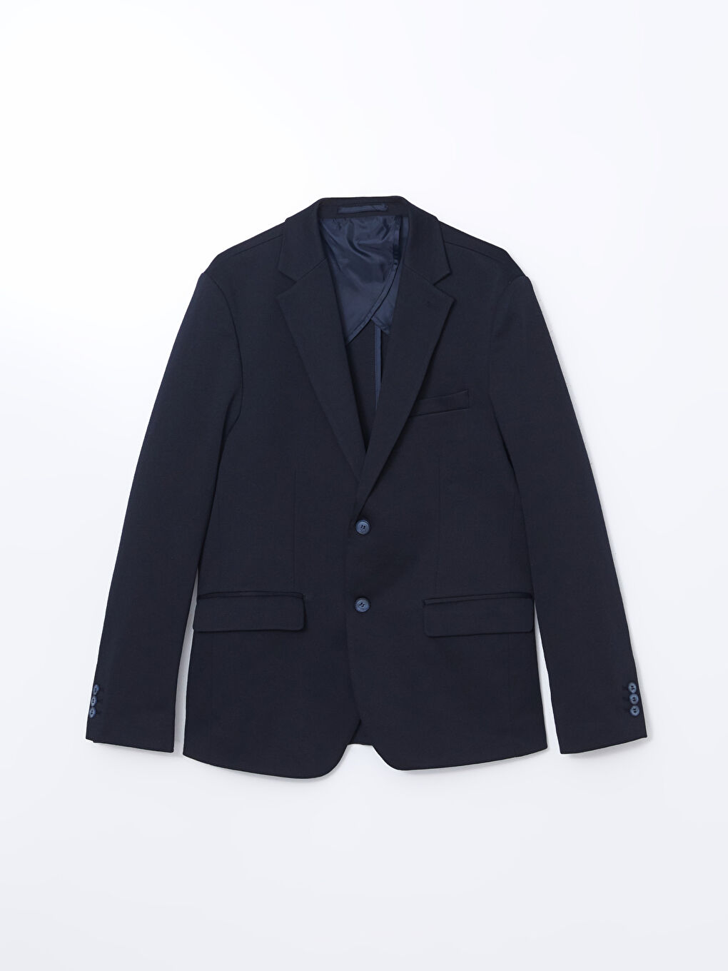 LCWAIKIKI Formal Lacivert Dar Kalıp Erkek Blazer Ceket - 4