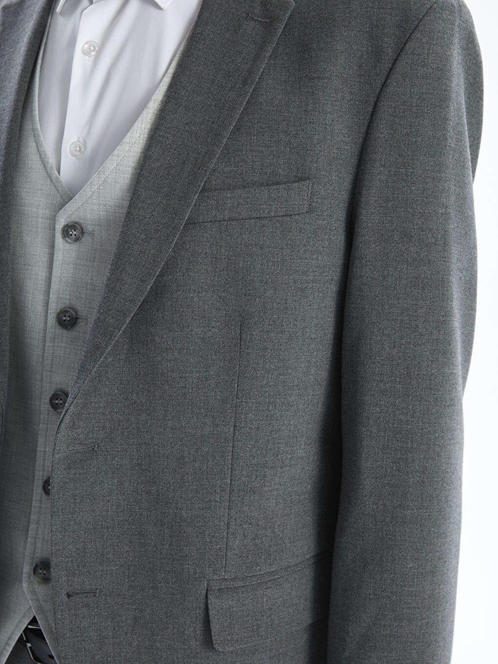 Standard Fit Men's Blazer Jacket -S51063Z8-CWN
