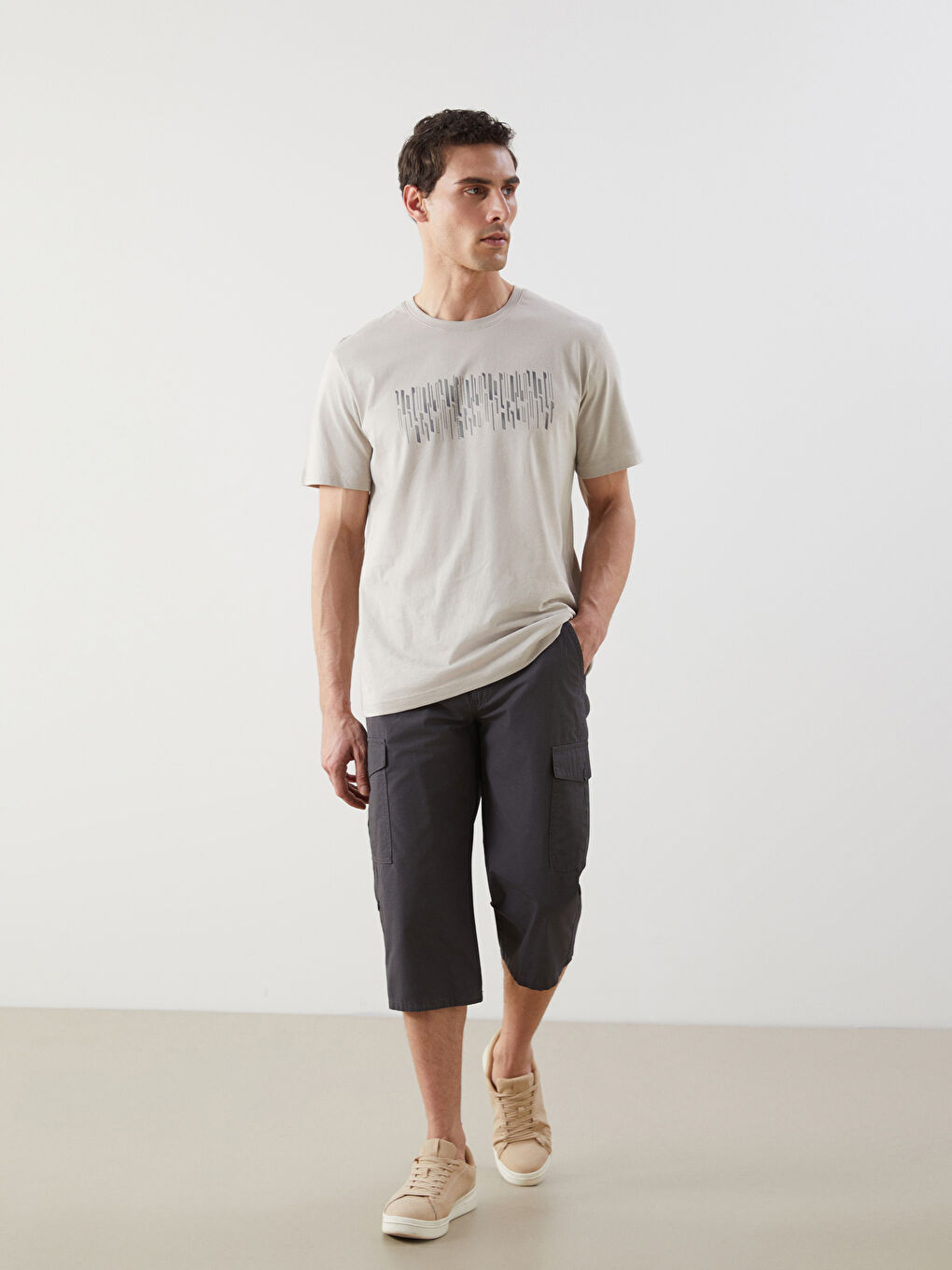 Standard Mold Gabardine Men's Roller Shorts -S51082Z8-Q7C