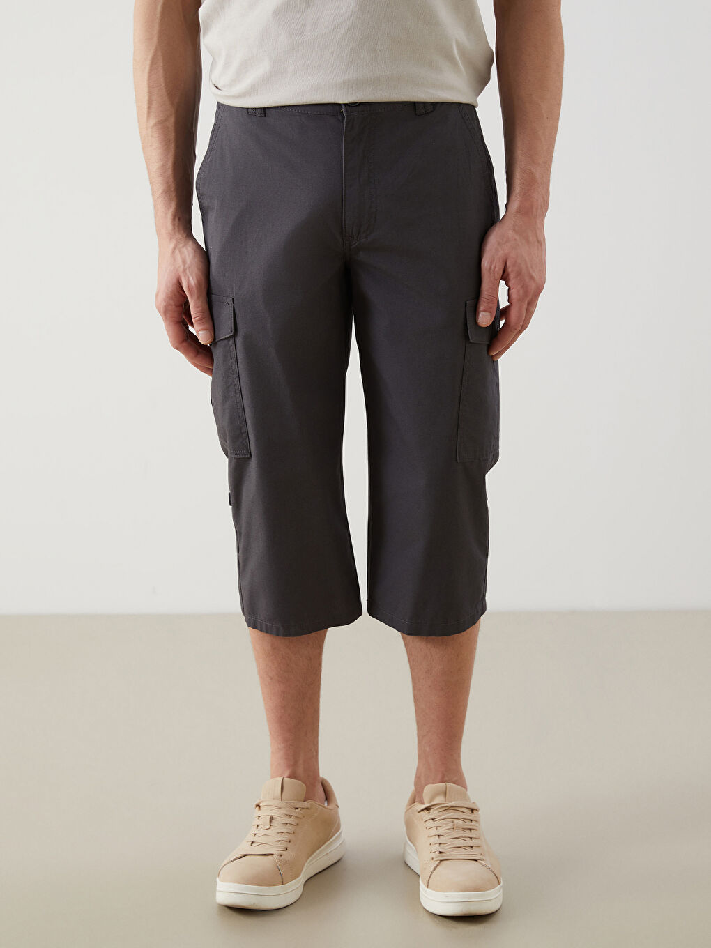 Standard Mold Gabardine Men's Roller Shorts -S51082Z8-Q7C