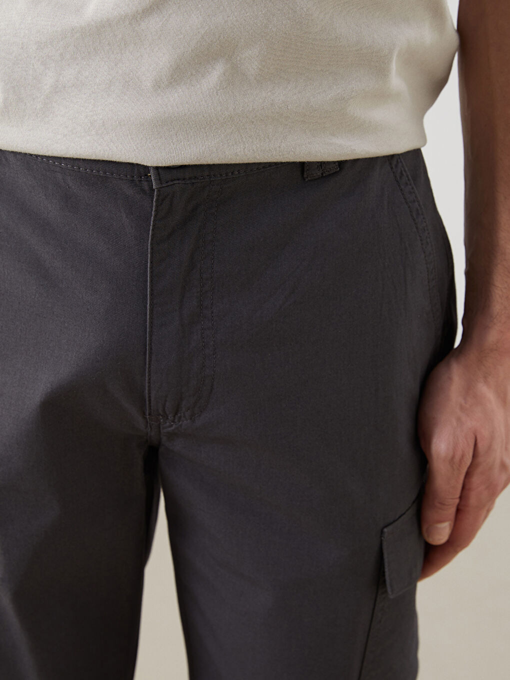 Standard Mold Gabardine Men's Roller Shorts -S51082Z8-Q7C