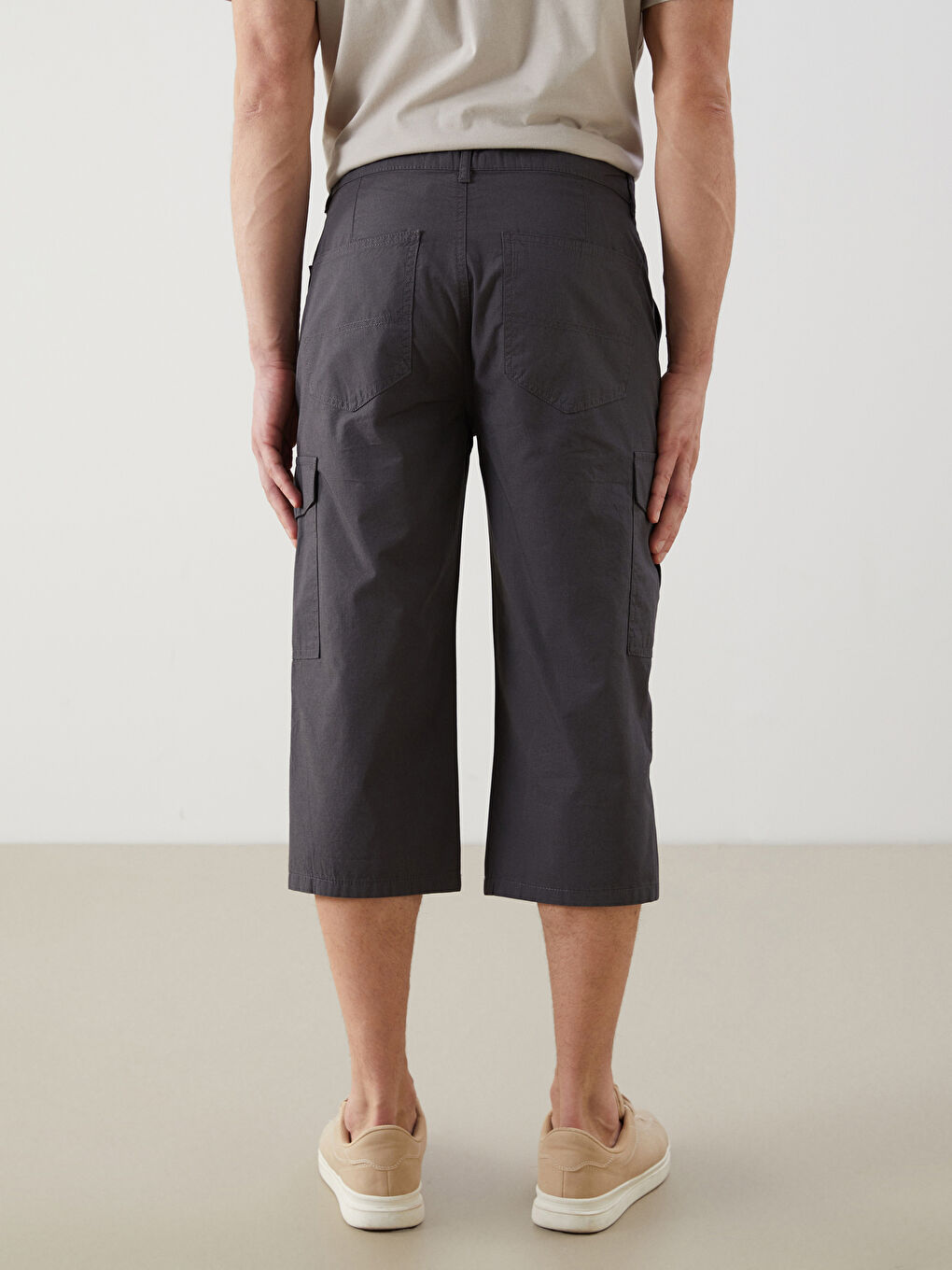 Standard Mold Gabardine Men's Roller Shorts -S51082Z8-Q7C