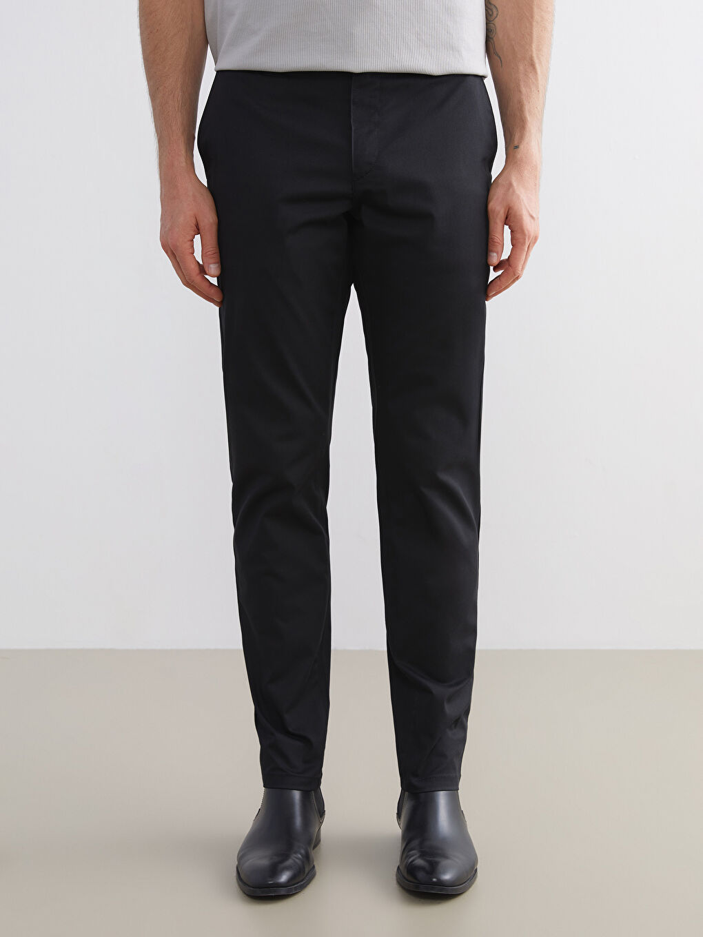 Брюки Чино Мужские Slim Fit-1