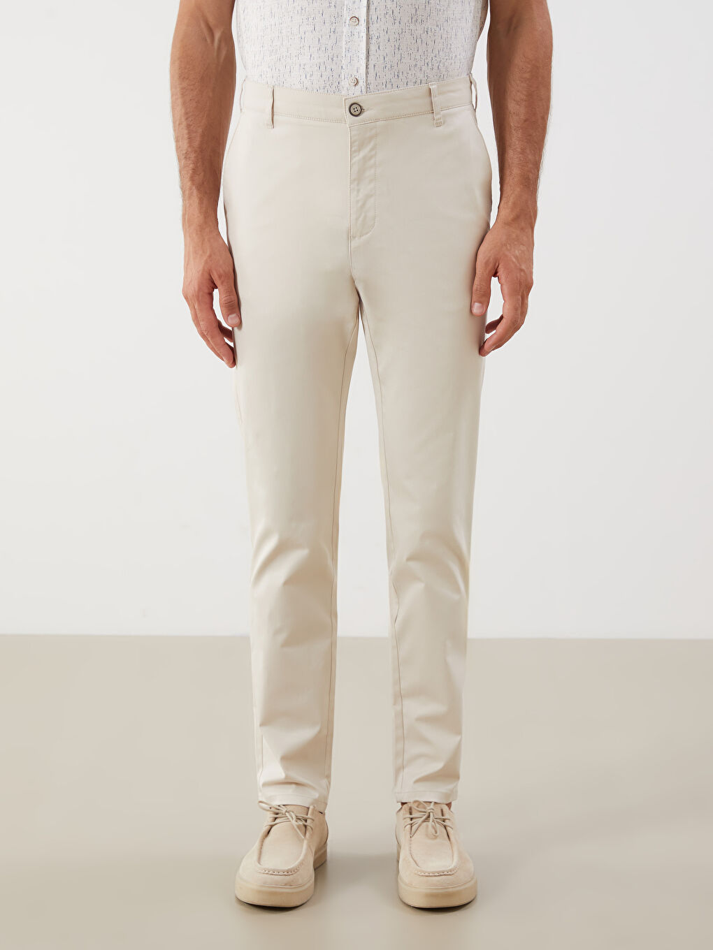 Slim Fit Men's Chino Trousers -S51102Z8-PVJ