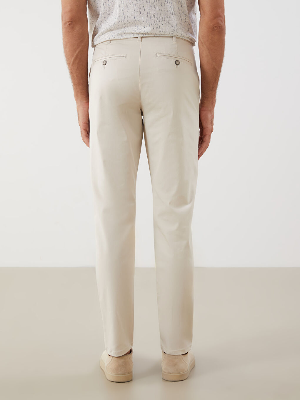 Slim Fit Men's Chino Trousers -S51102Z8-PVJ