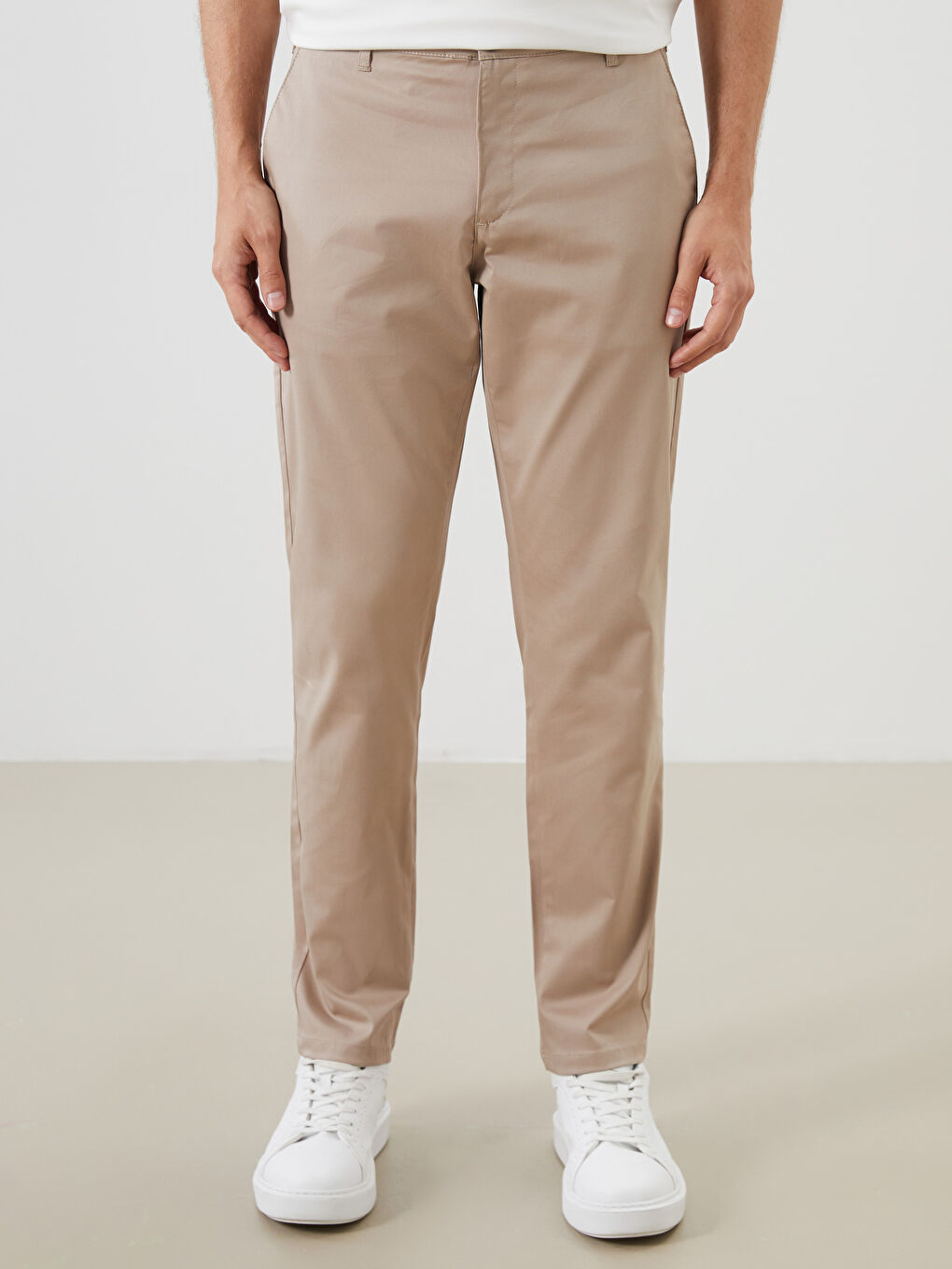 Slim Fit Men's Chino Trousers -S51102Z8-VVS