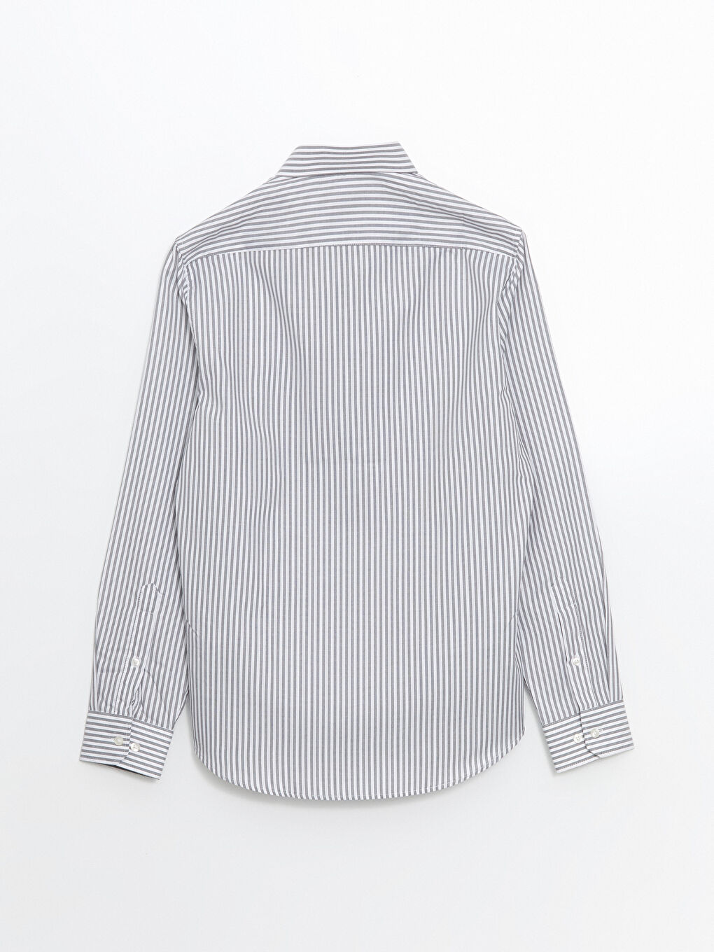 Slim fit muška prugasta košulja sa dugim rukavima -S51119Z8-MXH