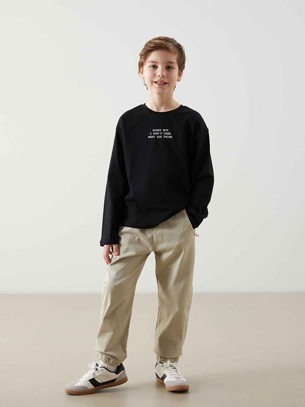 Boys Jogger Pants With Elastic Waist -S51149Z4-FN0
