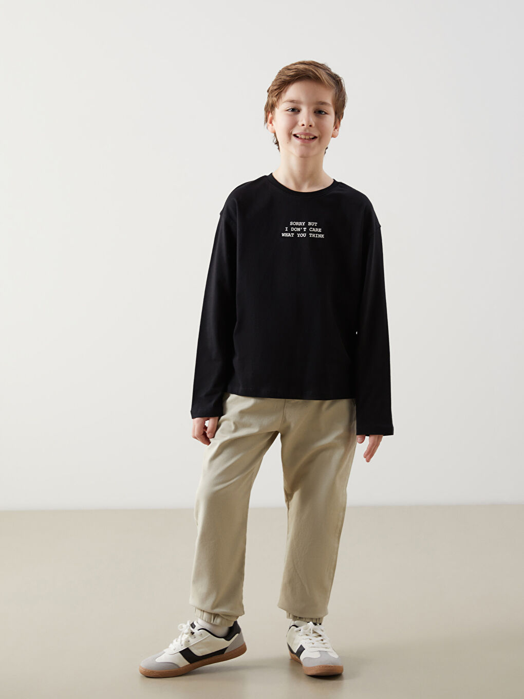 Boys Jogger Pants With Elastic Waist -S51149Z4-FN0