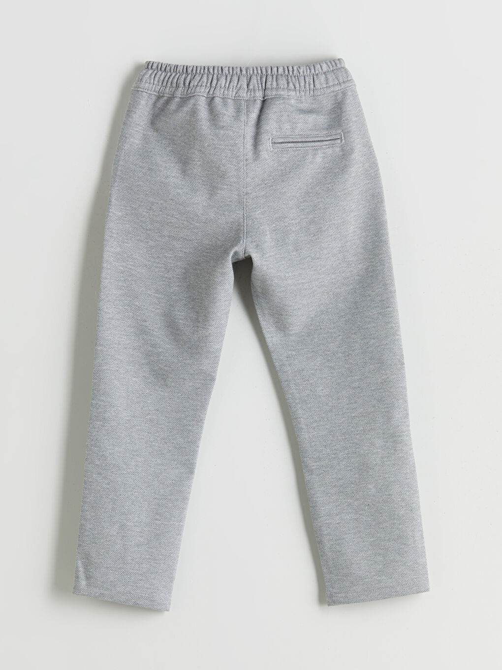 Gri Beli Lastikli Erkek Çocuk Pantolon-2