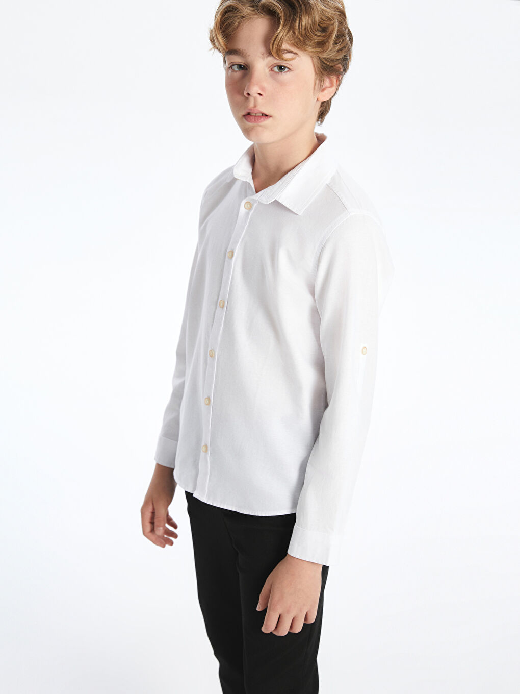 Boys' Oxford Shirt -S51153Z4-Q6K
