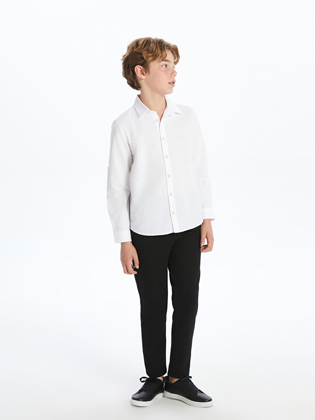 Boys' Oxford Shirt -S51153Z4-Q6K
