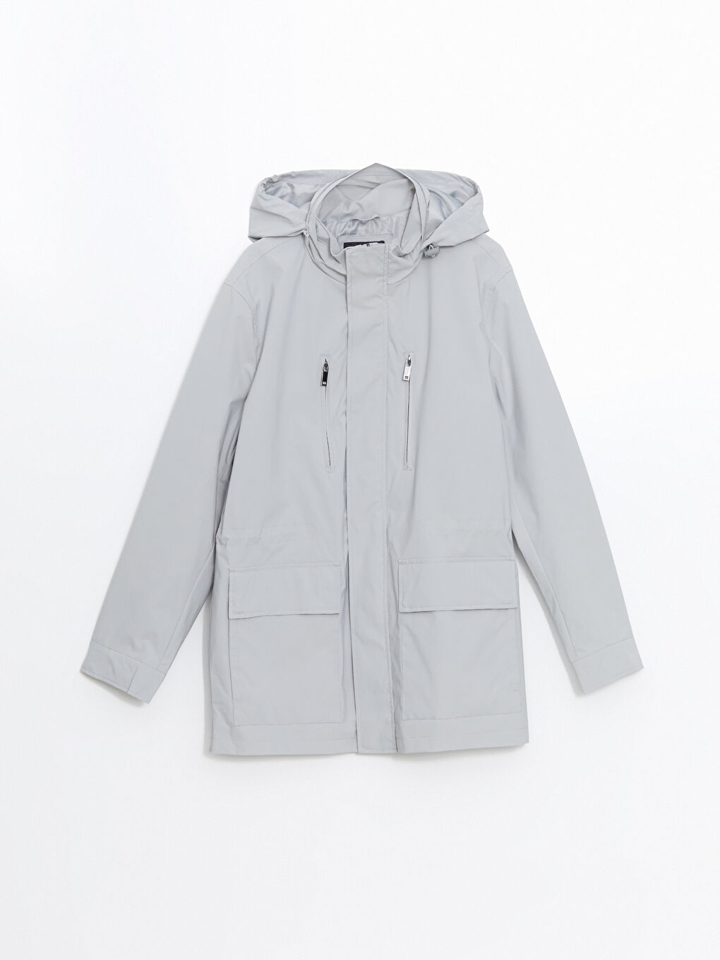 Standard Fit Hooded Men's Coat -S51177Z8-S0L