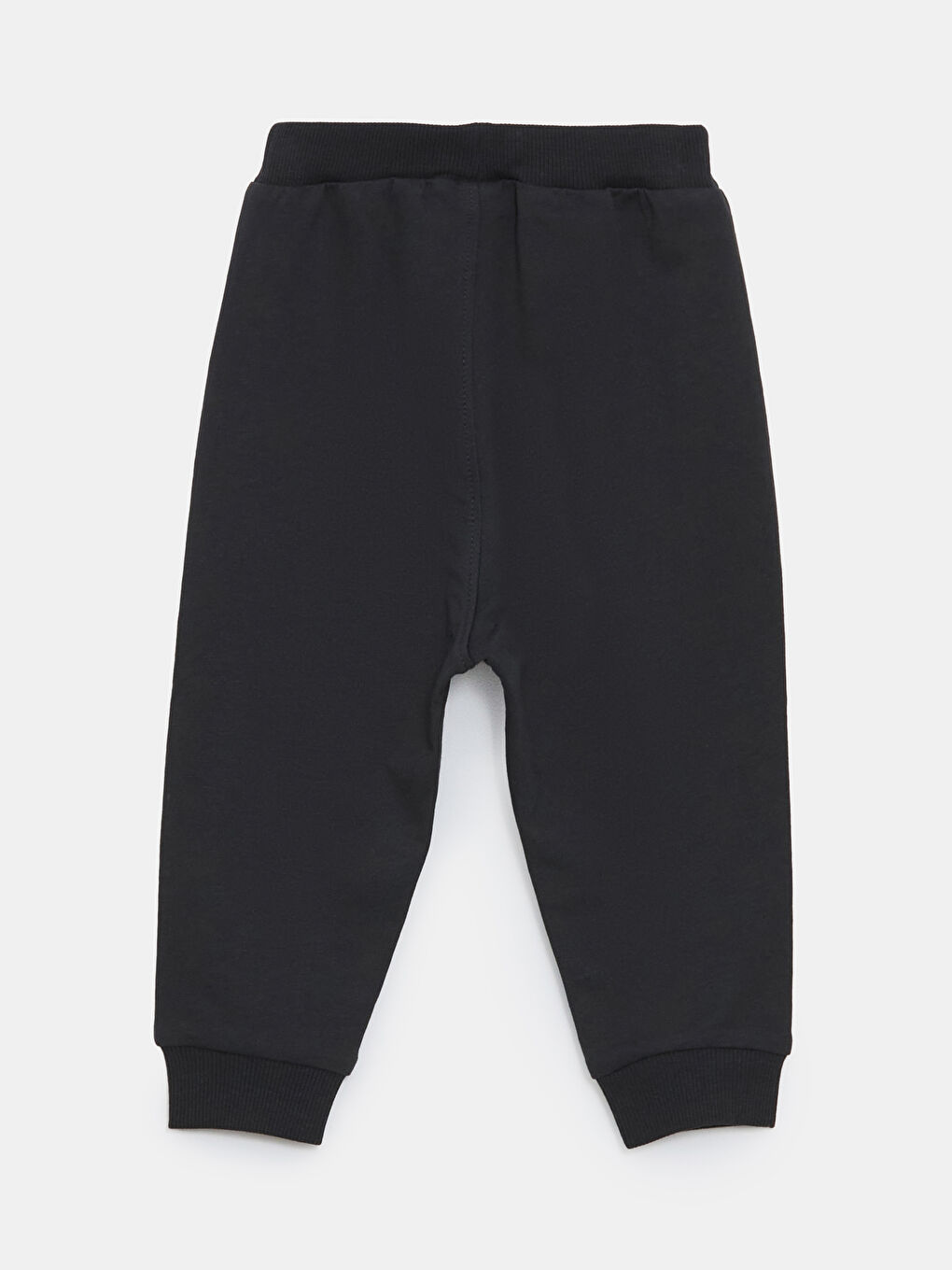 Antrasit Beli Lastikli Erkek Çocuk Jogger Eşofman Altı-1