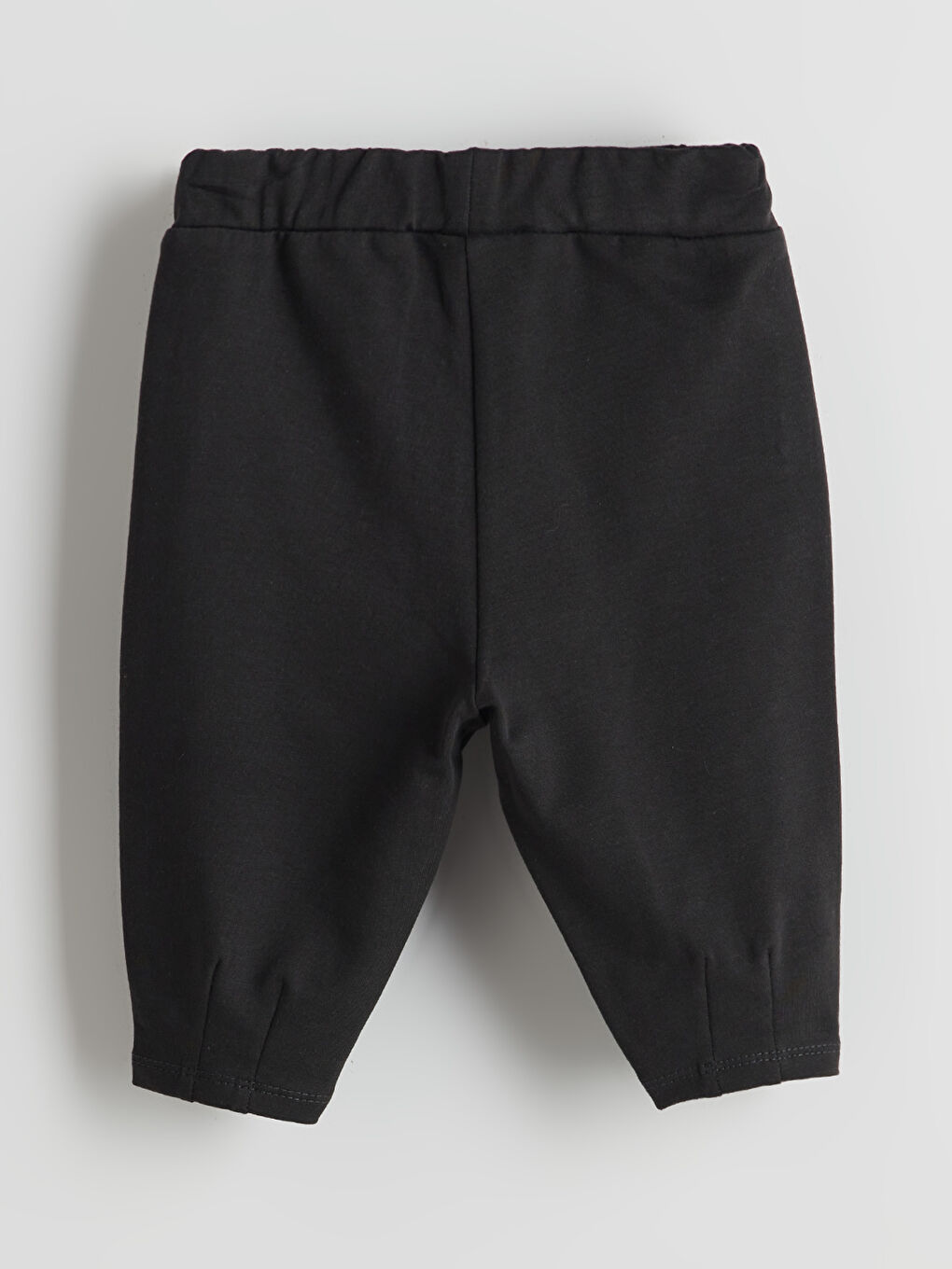 Antrasit Beli Lastikli Erkek Bebek Eşofman Alt-1