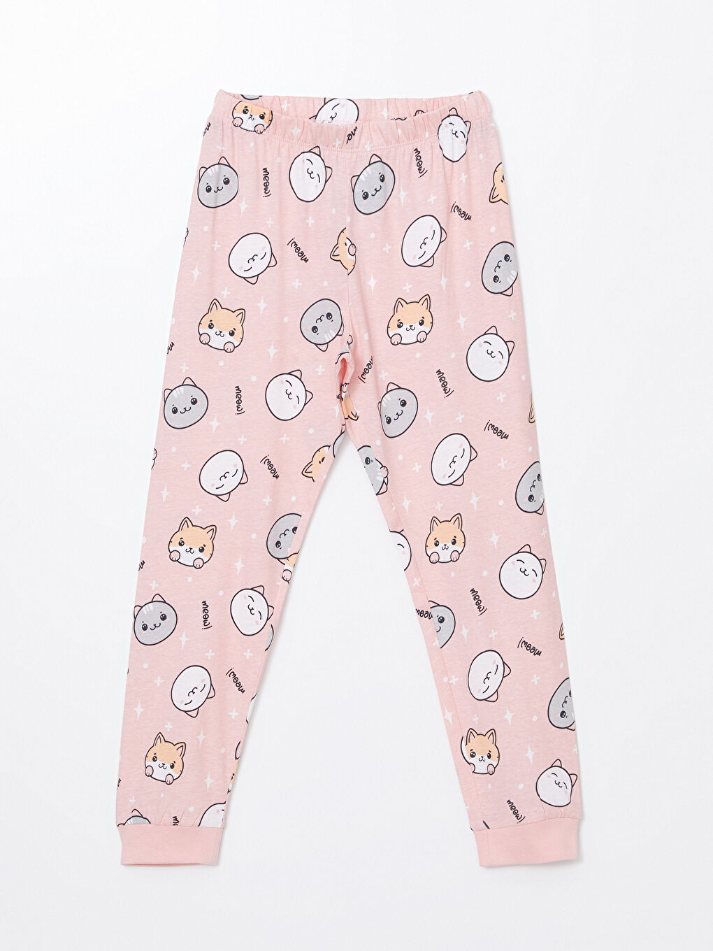 Crew Neck Girls' Pyjama Set -S51292Z4-G21