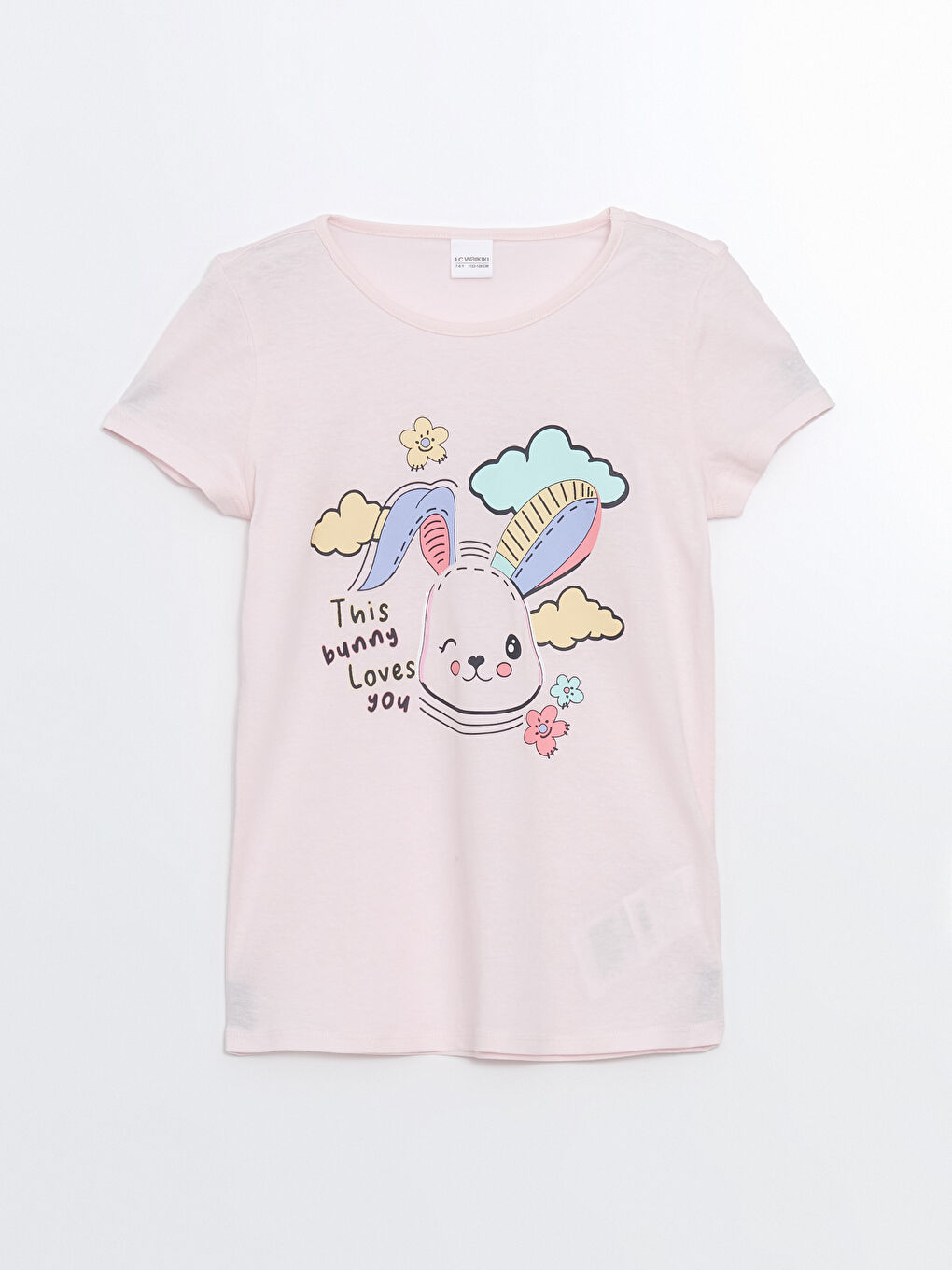 Crew Neck Girls' Pyjama Set -S51298Z4-FWW