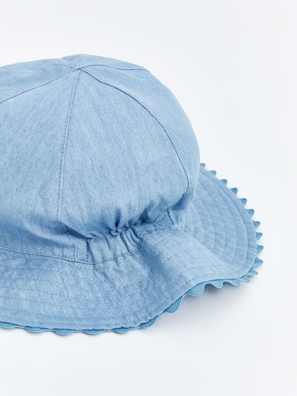 LCW ACCESSORIES Mavi Basic Kız Bebek Fötr Şapka - 1
