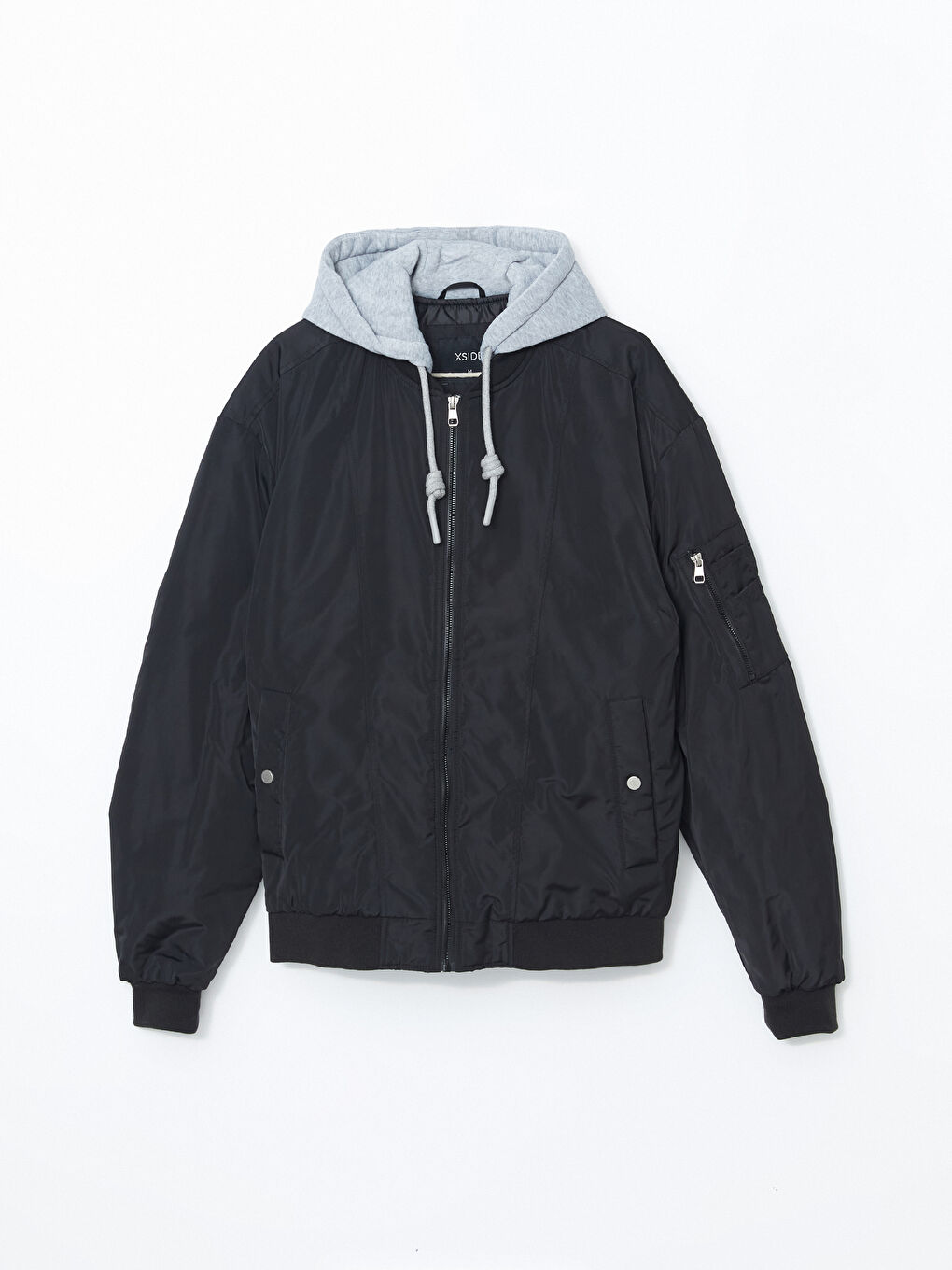 Standard Pattern Hooded Men's Thick Coat -S51435Z8-CVL