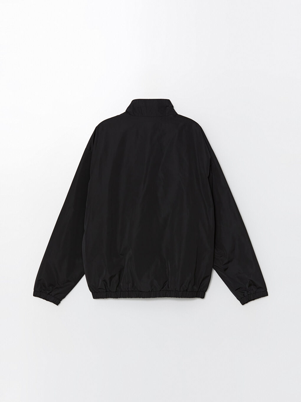 Relaxed Fit Funnel Neck Men's Coat -S51443Z8-CVL