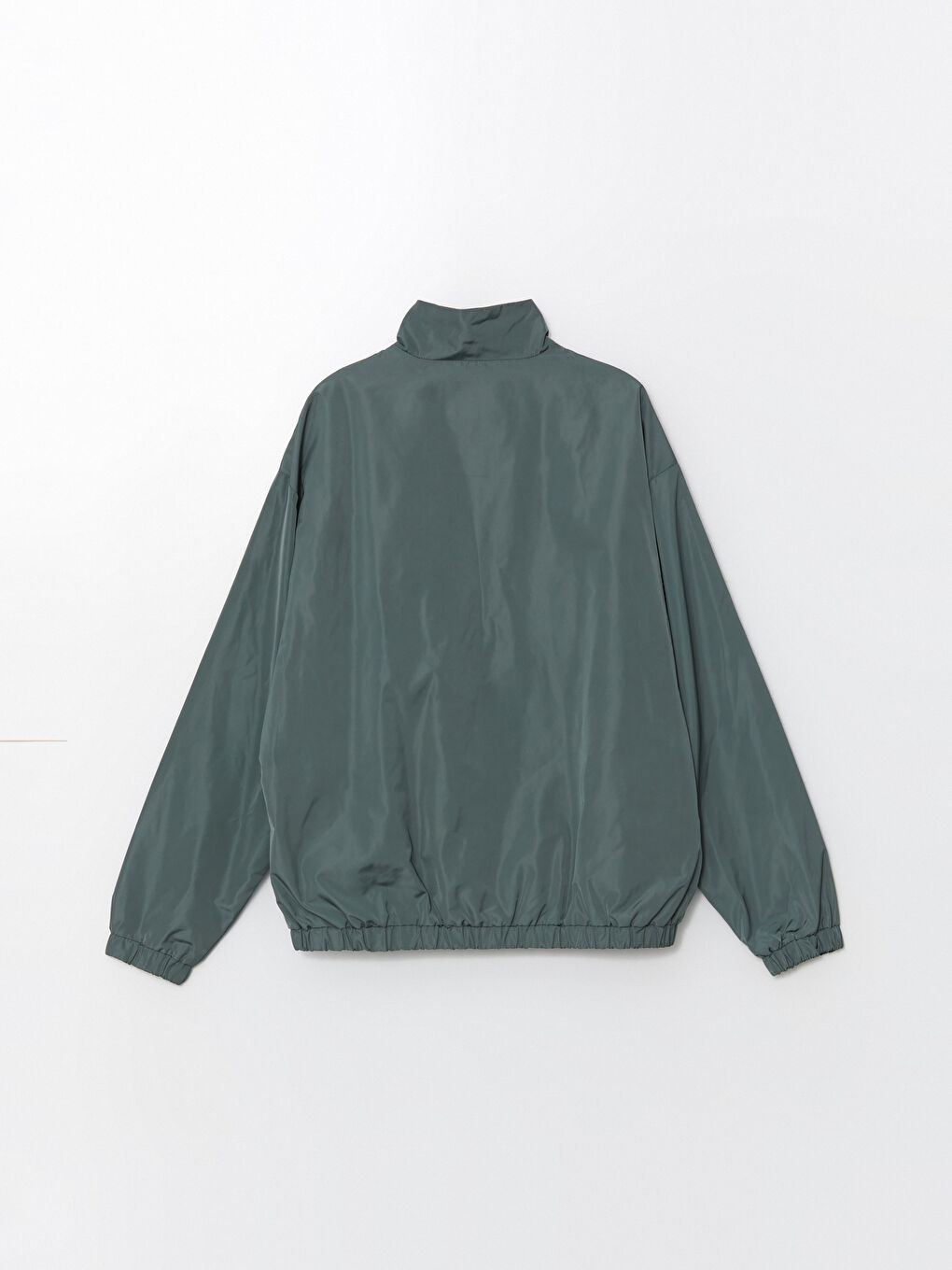 Relaxed Fit Funnel Neck Men's Coat -S51443Z8-HCZ