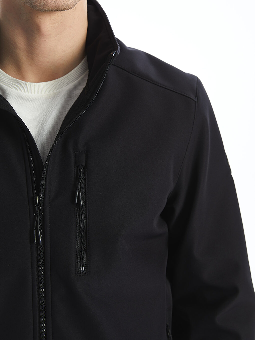LCWAIKIKI Classic بالطو ياقة قمع بقصة عادية للرجال -S51493Z8-CVL