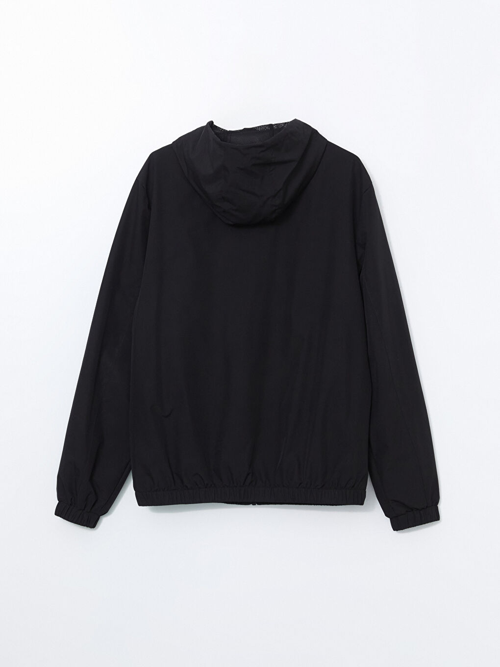 معطف واقي من المطر رجالي بقبّ عادي-7