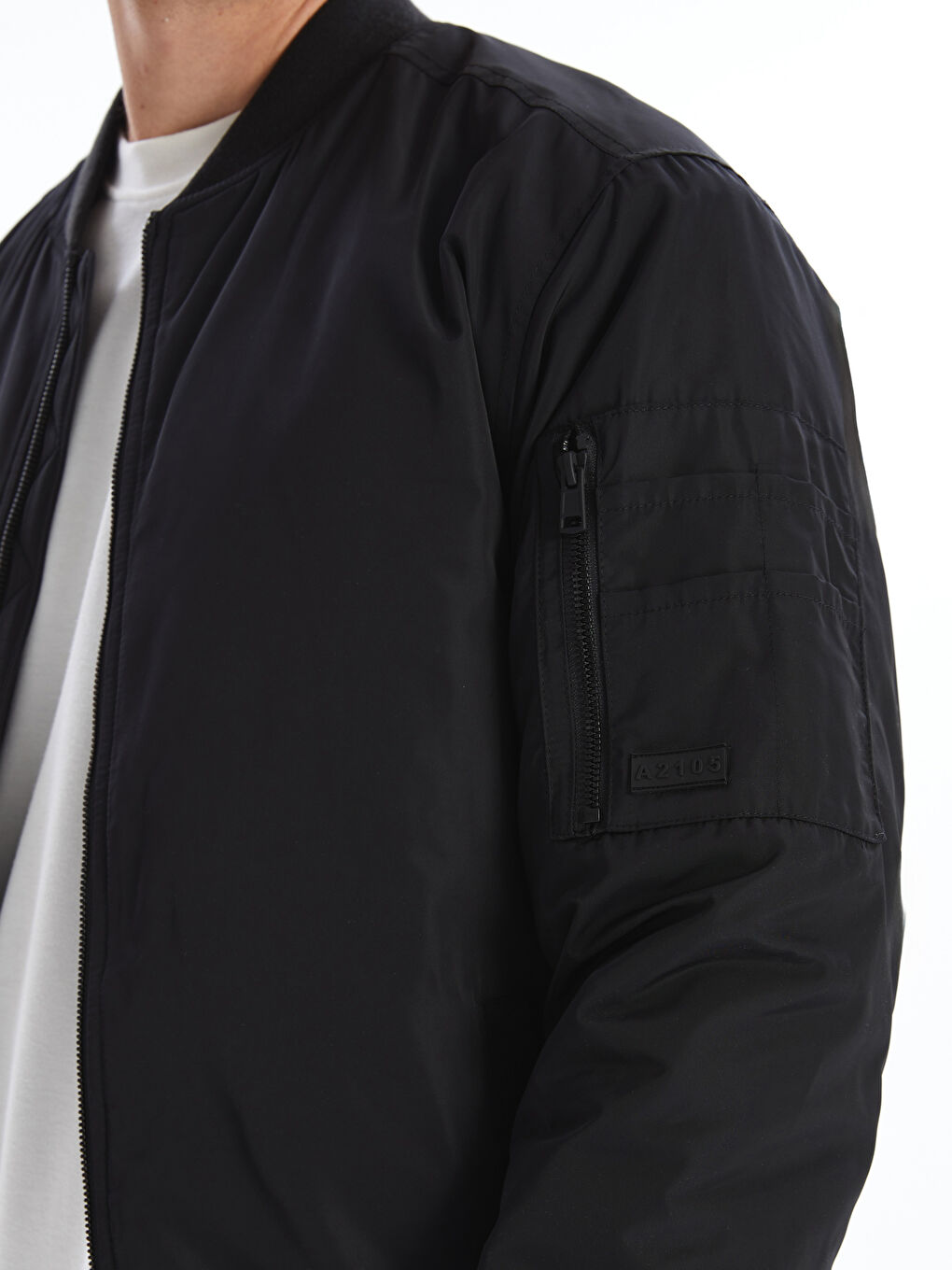 بالطو رجالي بقصة عادية وياقة كلية-2