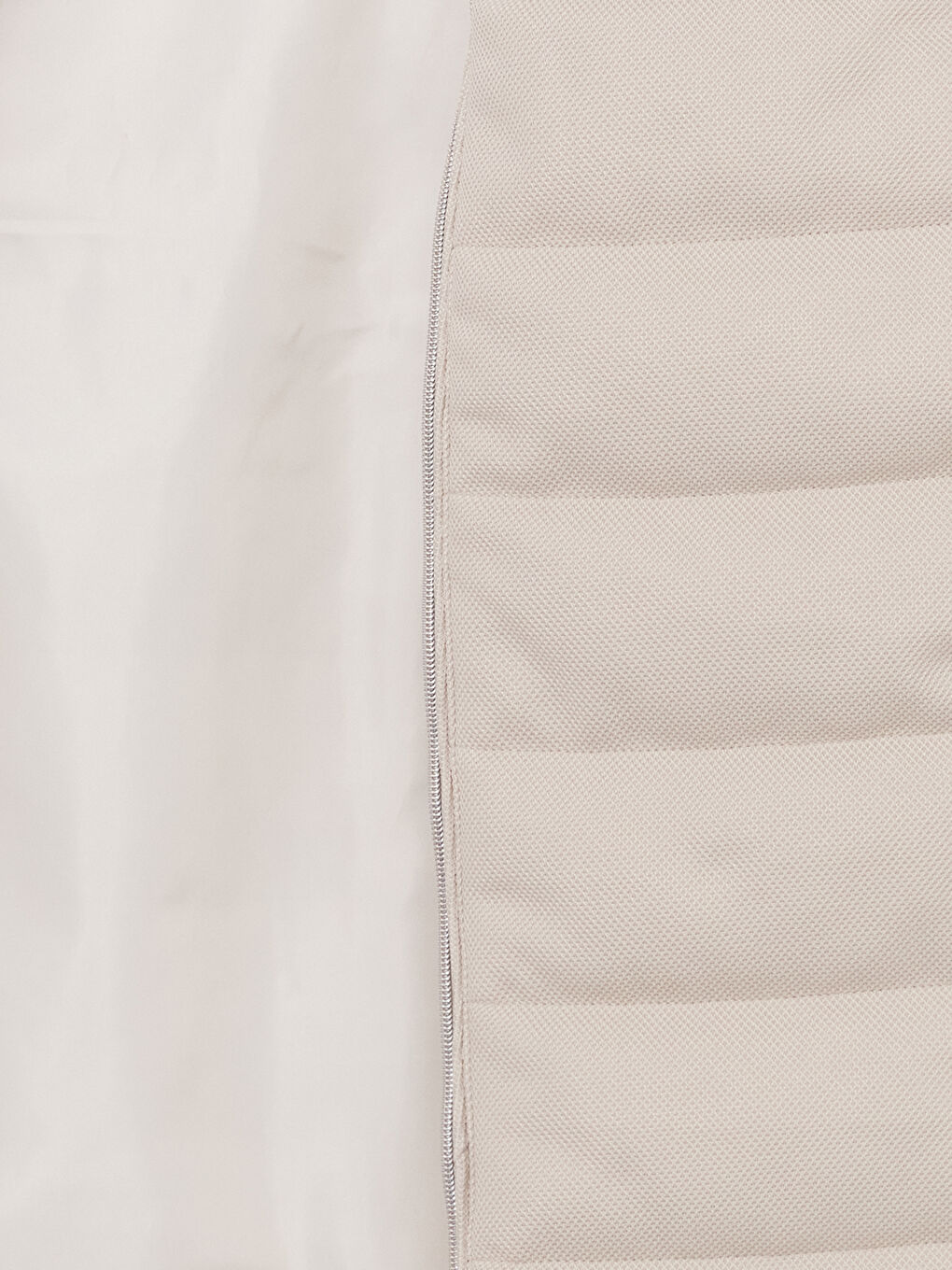 Slim Fit Funnel Neck Men's Puffer Gilet-1