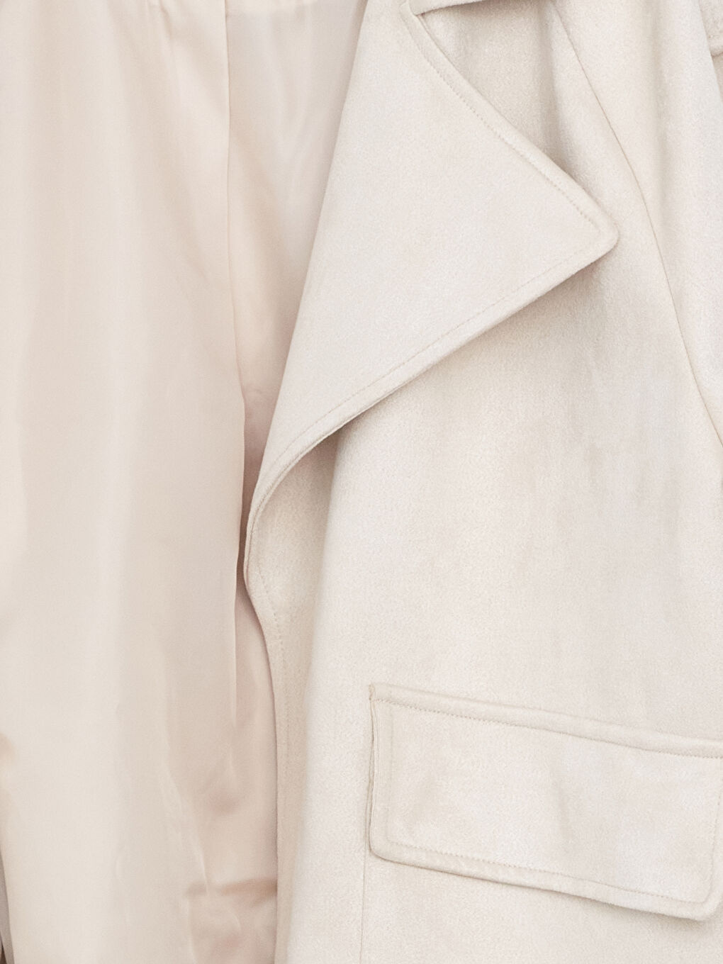 Women's Suede Look Jacket -S51511Z8-DG0