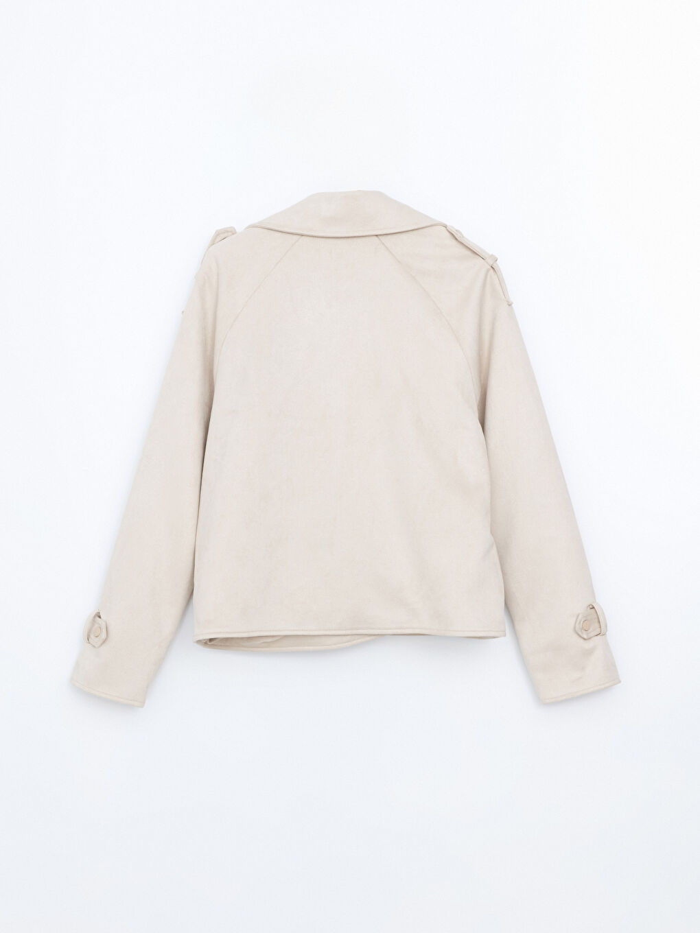 Women's Suede Look Jacket -S51511Z8-DG0
