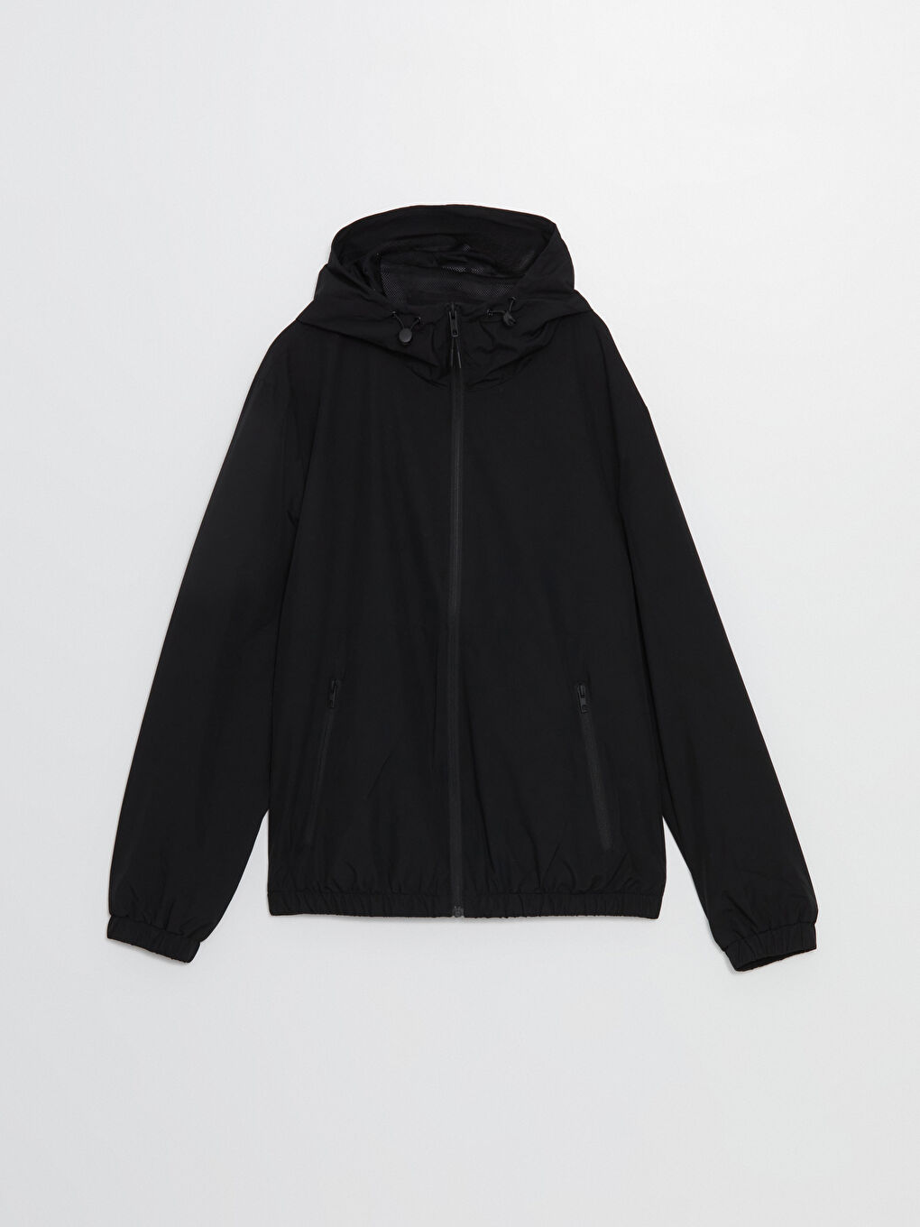 Regular Fit Hooded Men's Raincoat -S51513Z8-CVL