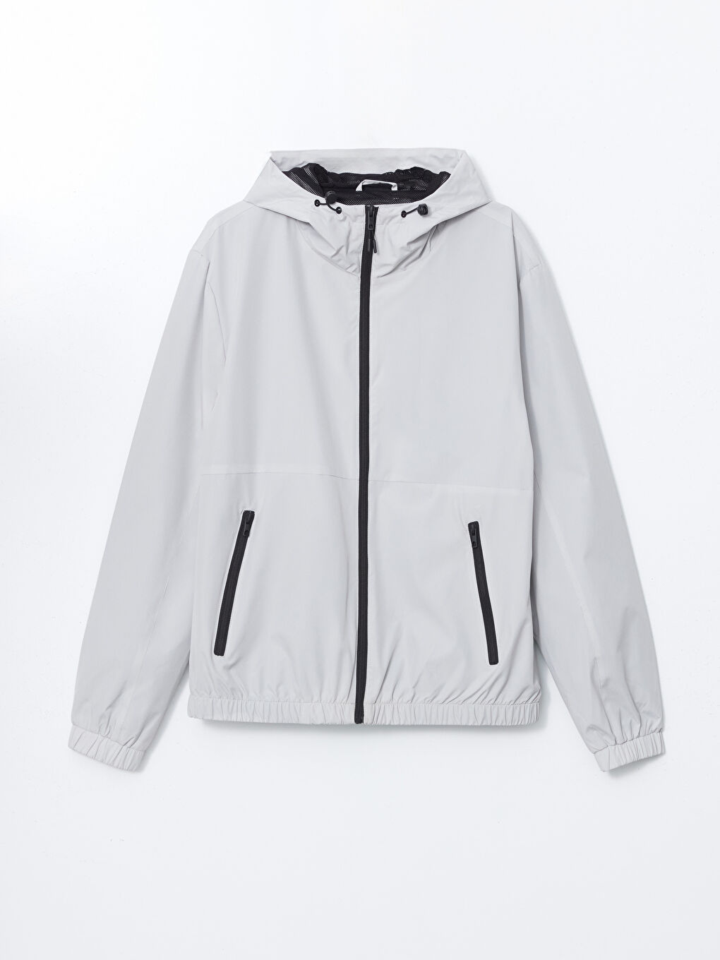 Regular Fit Hooded Men's Raincoat -S51513Z8-VKT