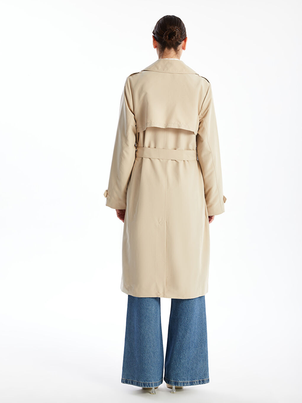 Jacket Neck Women's Trenchcoat -S51515Z8-FGZ