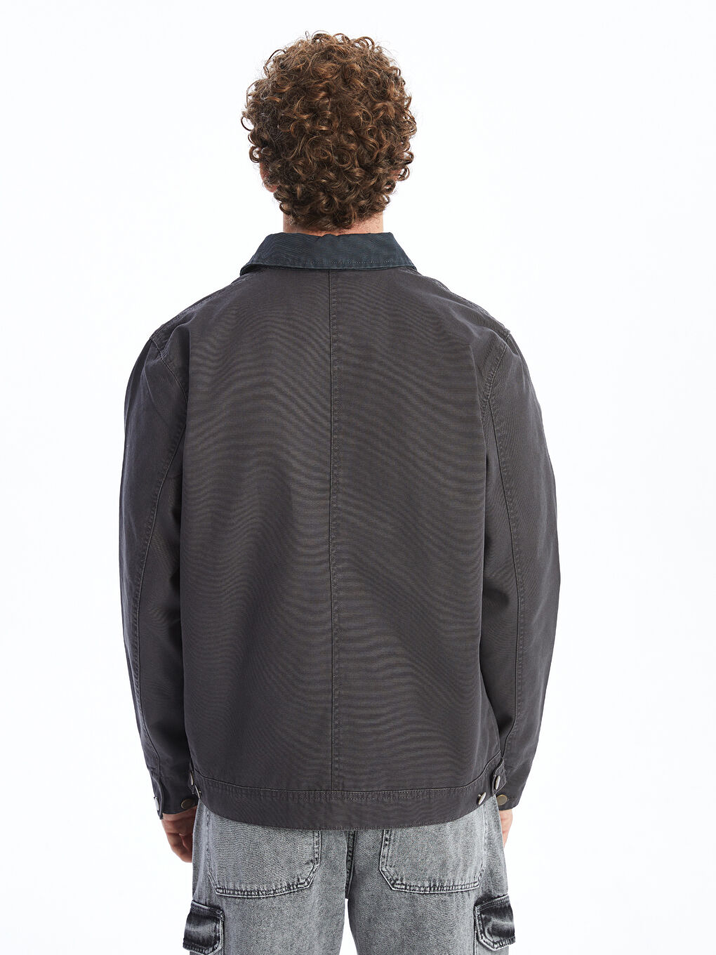 معطف انثراسايت / رمادي داكن رجل -S51521Z8-SUR
