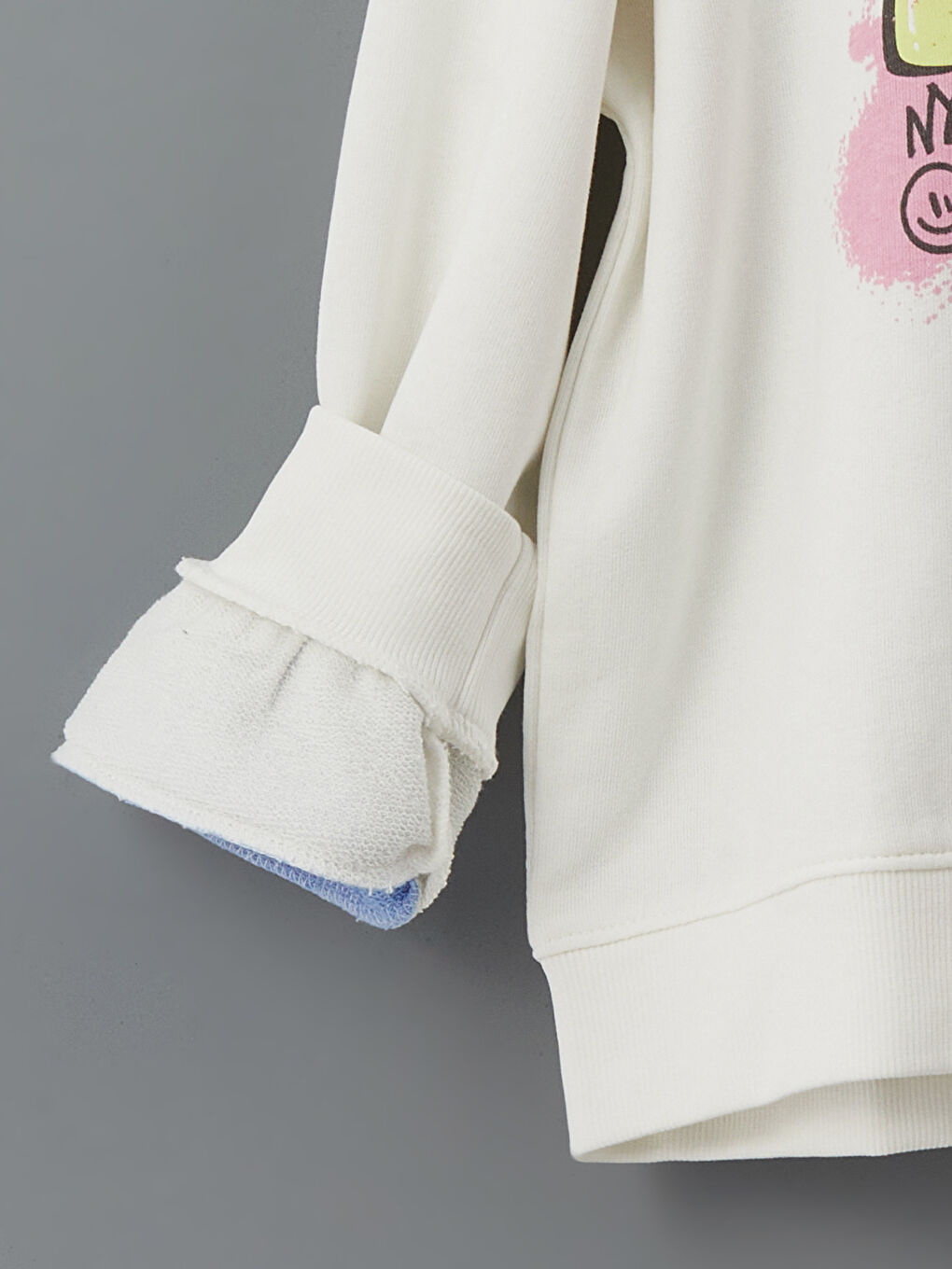 Hooded Girls' Sweatshirt -S51528Z4-R9J