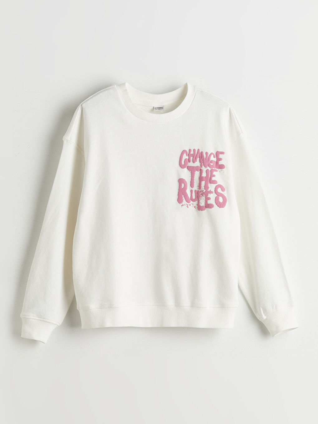 Crew Neck Girls' Sweatshirt -S51530Z4-R9J