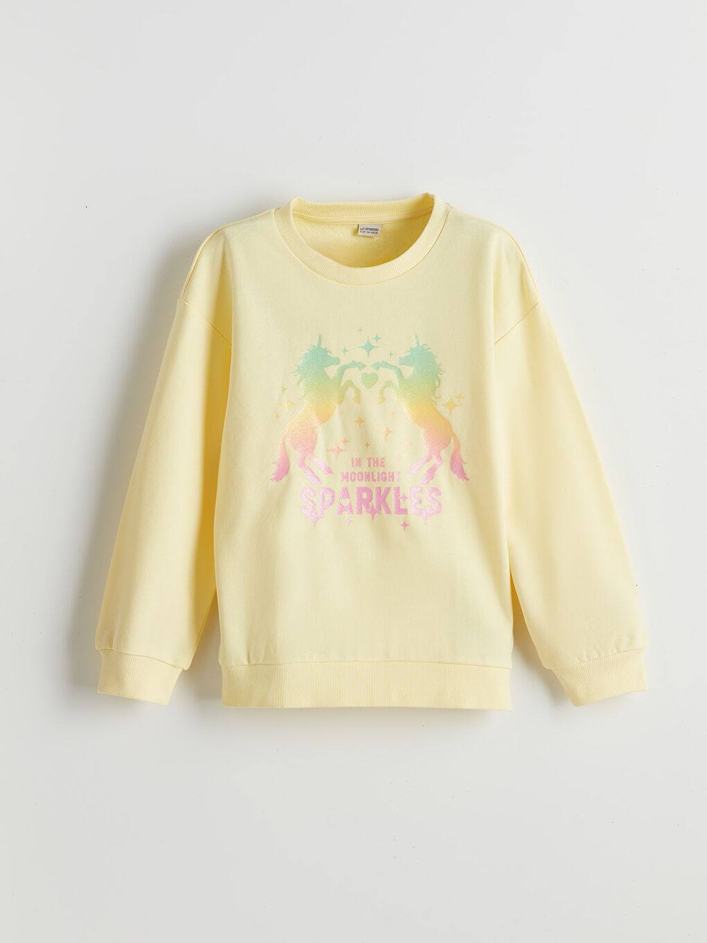 Crew Neck Girls' Sweatshirt -S51532Z4-TDB