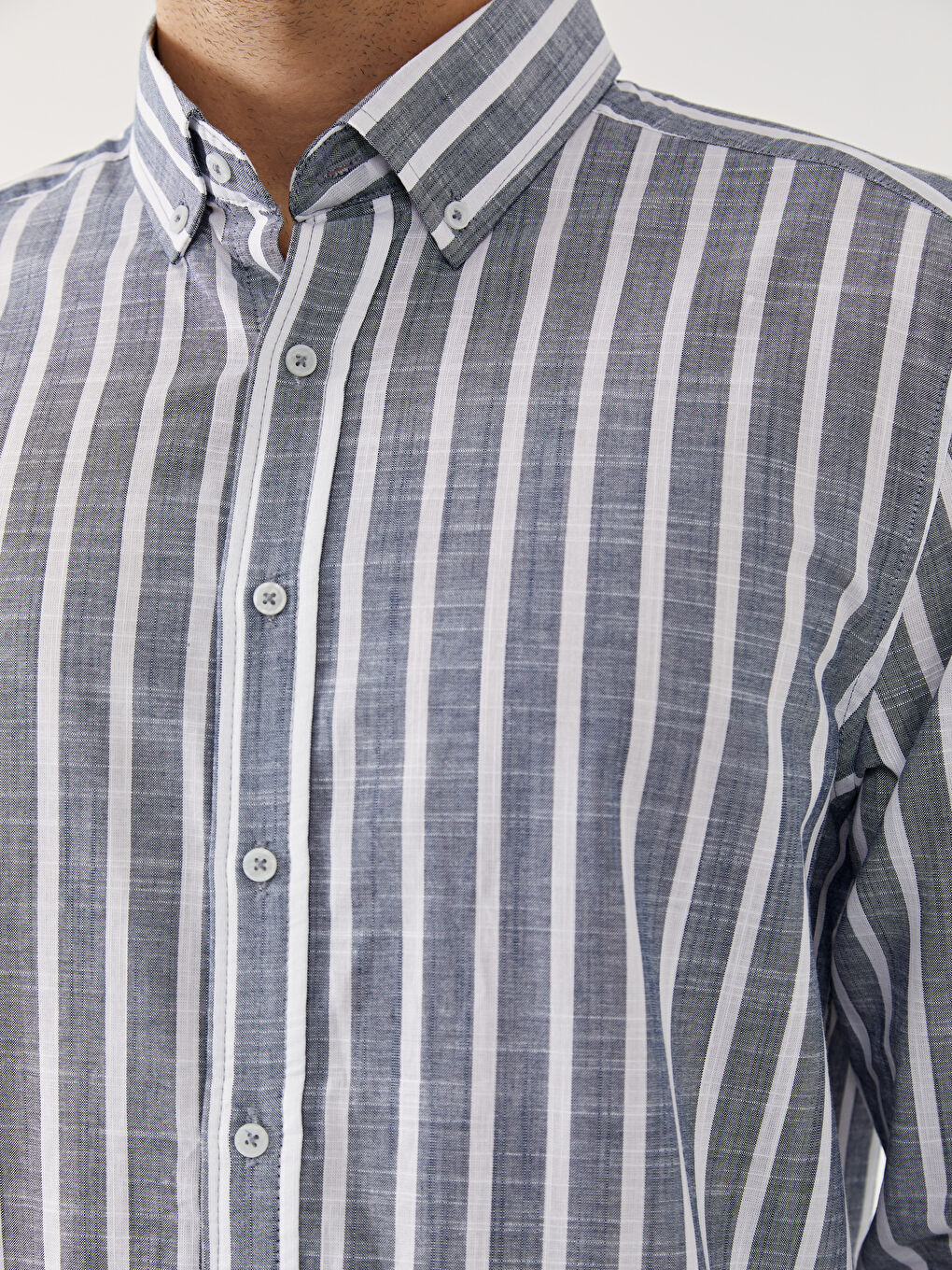 Slim Fit Men's Shirt -S51611Z8-LGS