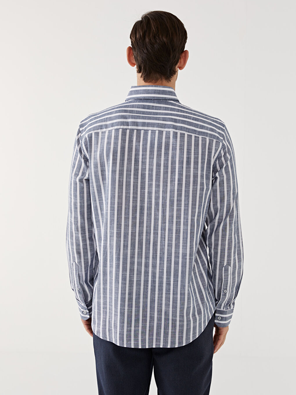 Slim Fit Men's Shirt -S51611Z8-LGS