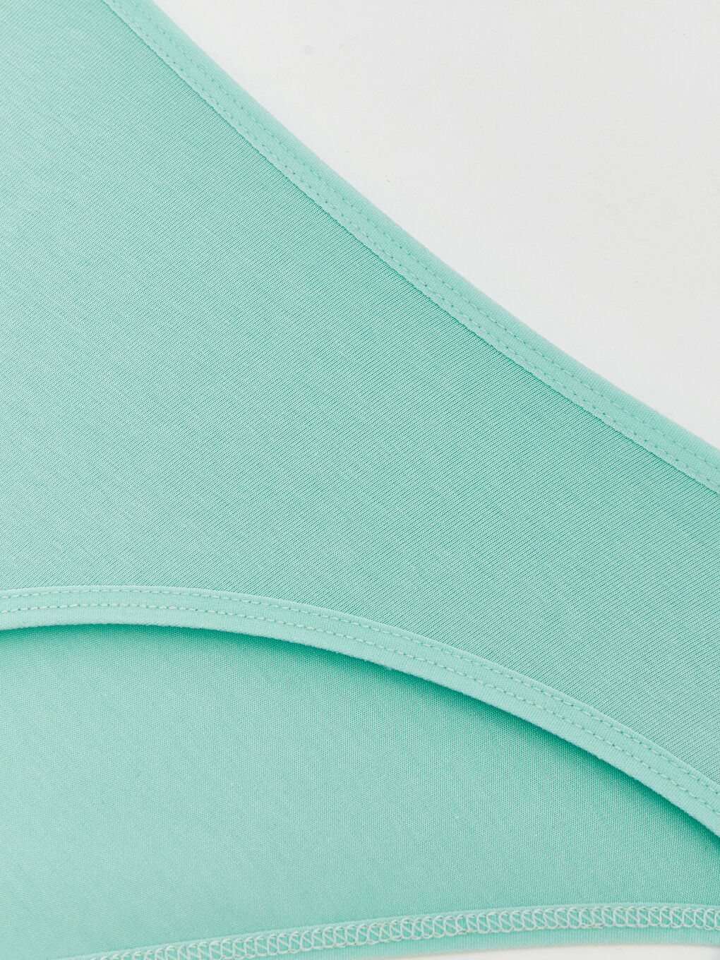 Yeşil Düz Bikini Külot-2