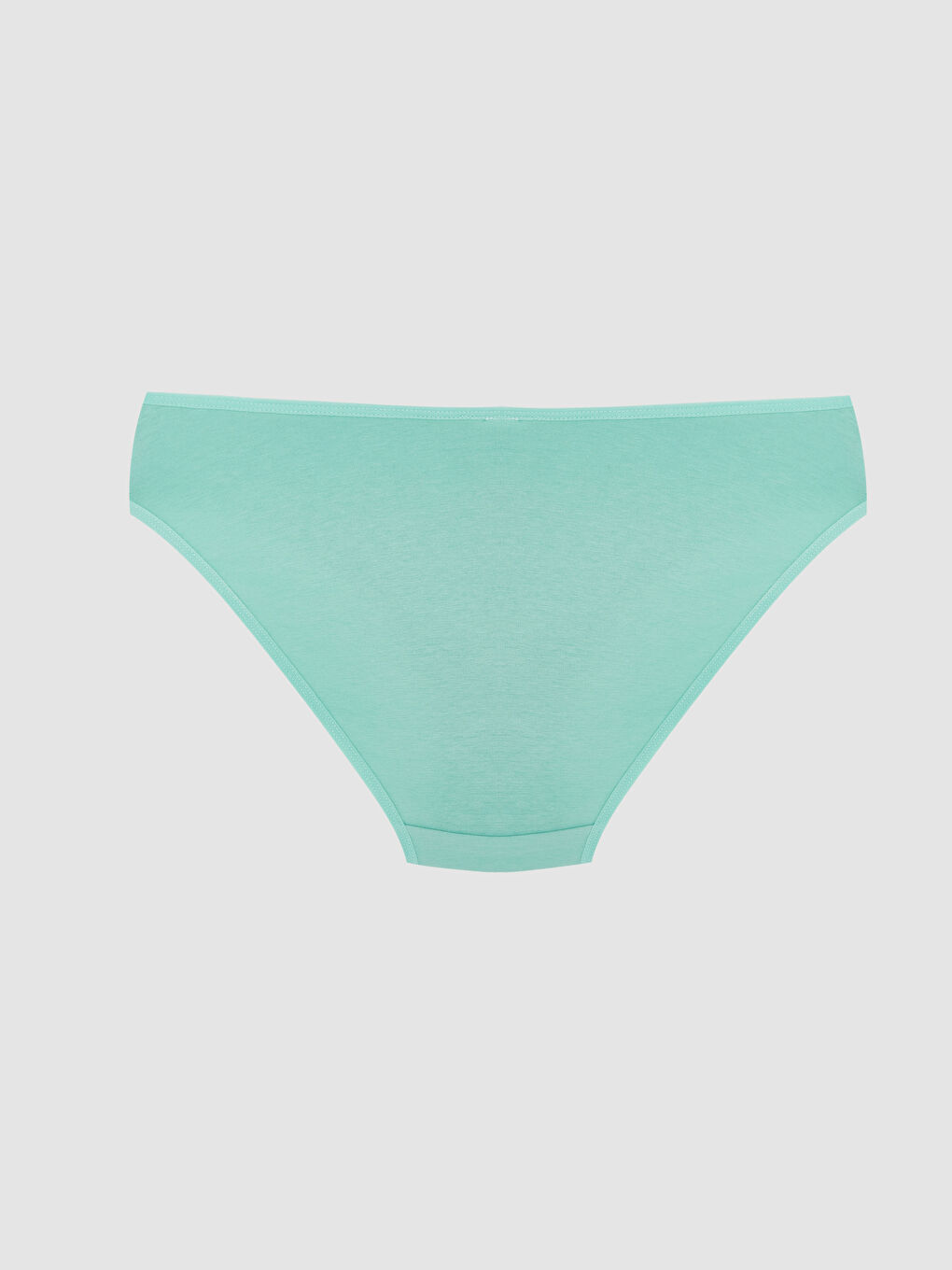 Yeşil Çiçekli Bikini Külot-1