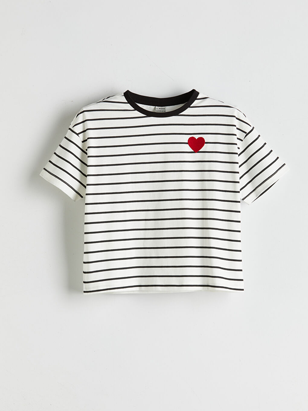 Crew Neck Girls' Crop T-Shirt 2-Pack -S51720Z4-LEG