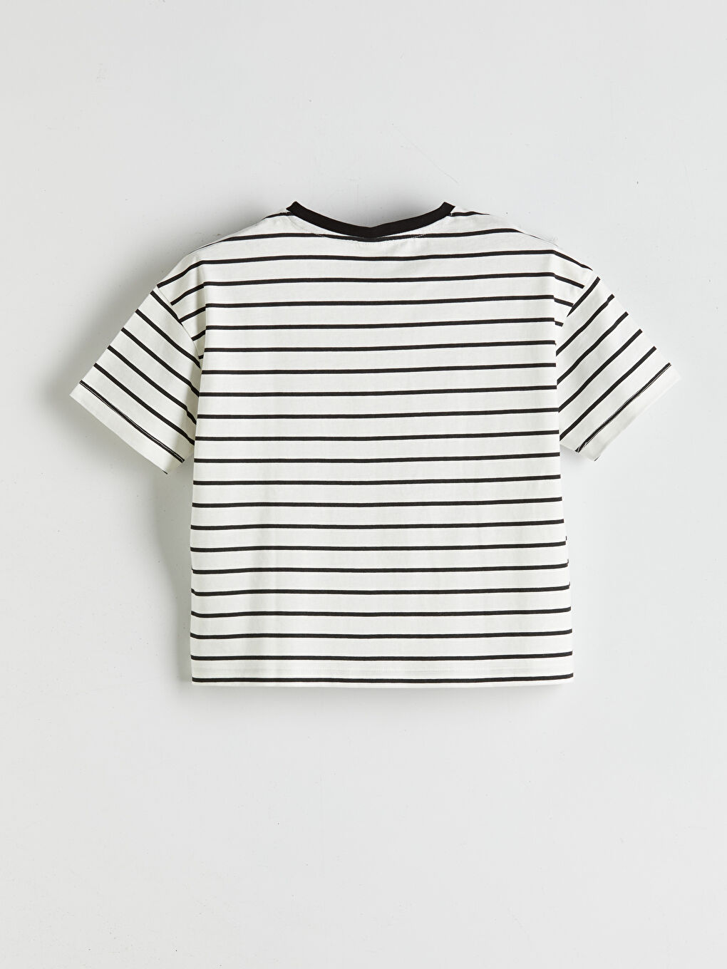 Crew Neck Girls' Crop T-Shirt 2-Pack -S51720Z4-LEG