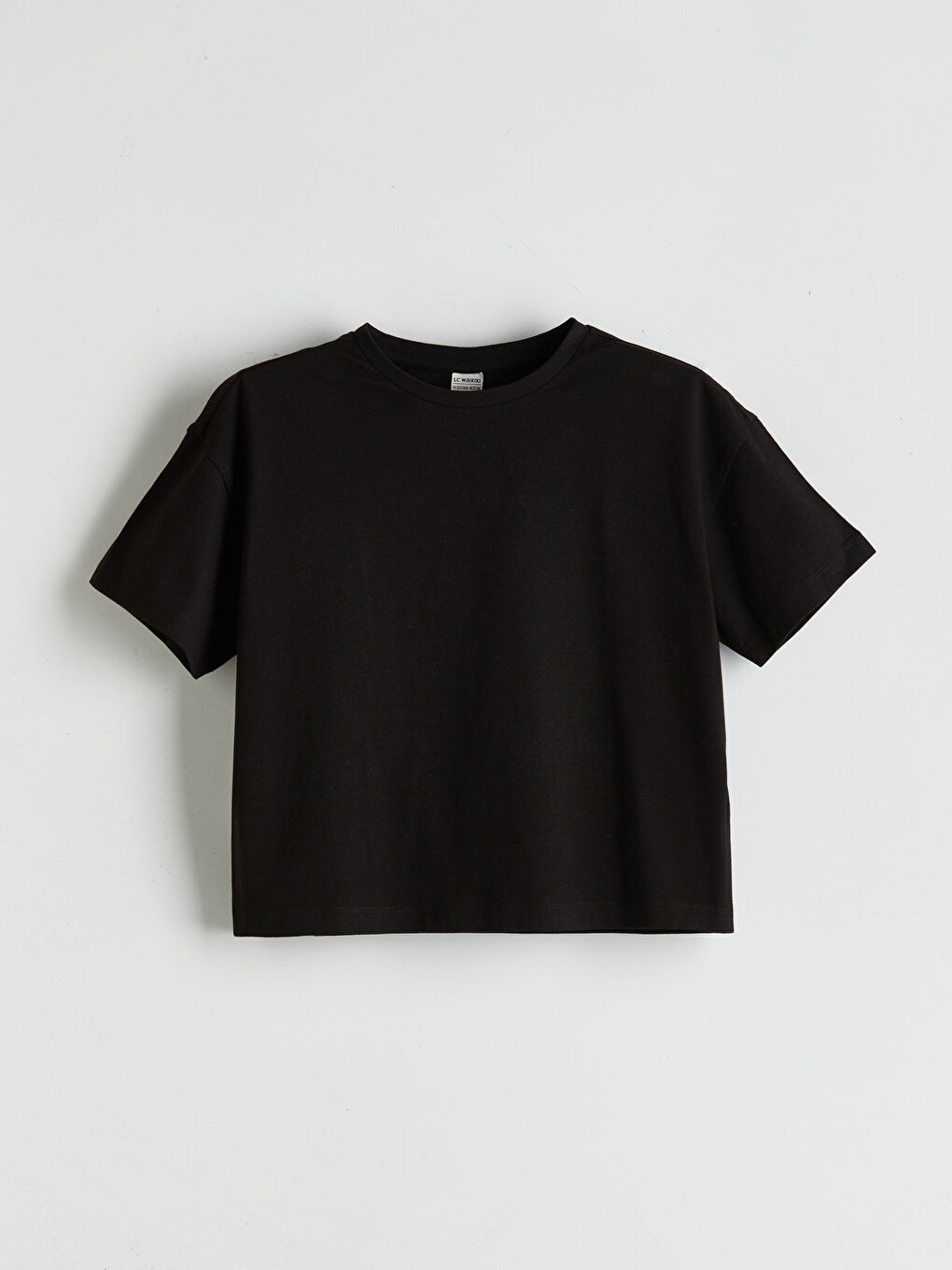 Crew Neck Girls' Crop T-Shirt 2-Pack -S51720Z4-LEG