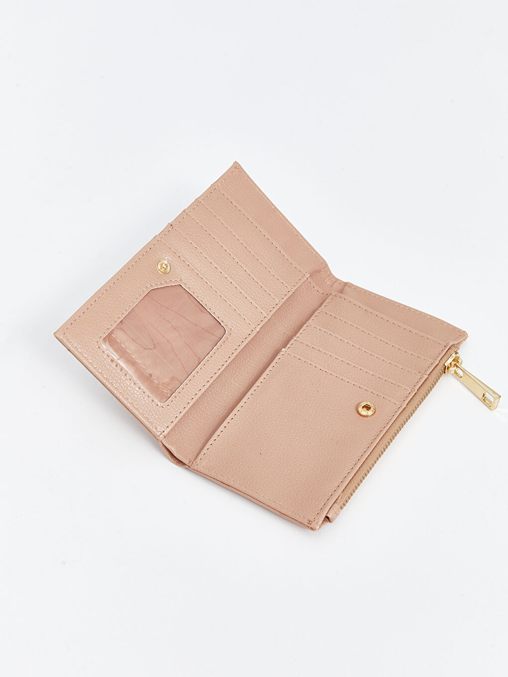 Leather Look Women's Wallet -S51725Z8-EGM