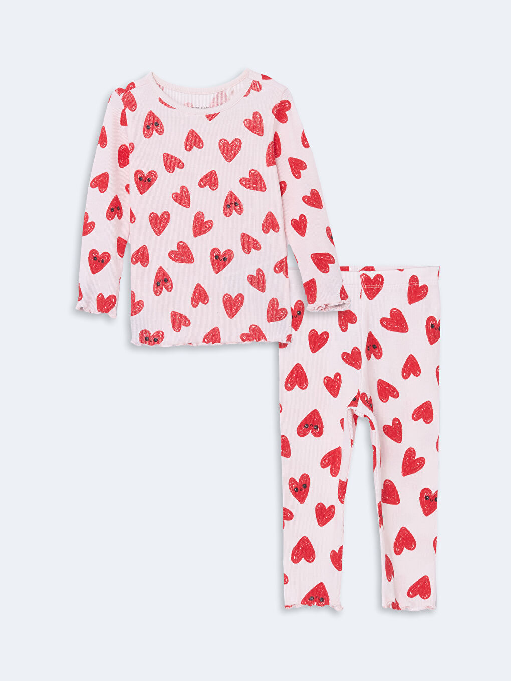Elasticated Waist Printed Baby Girls' Pyjama Bottoms