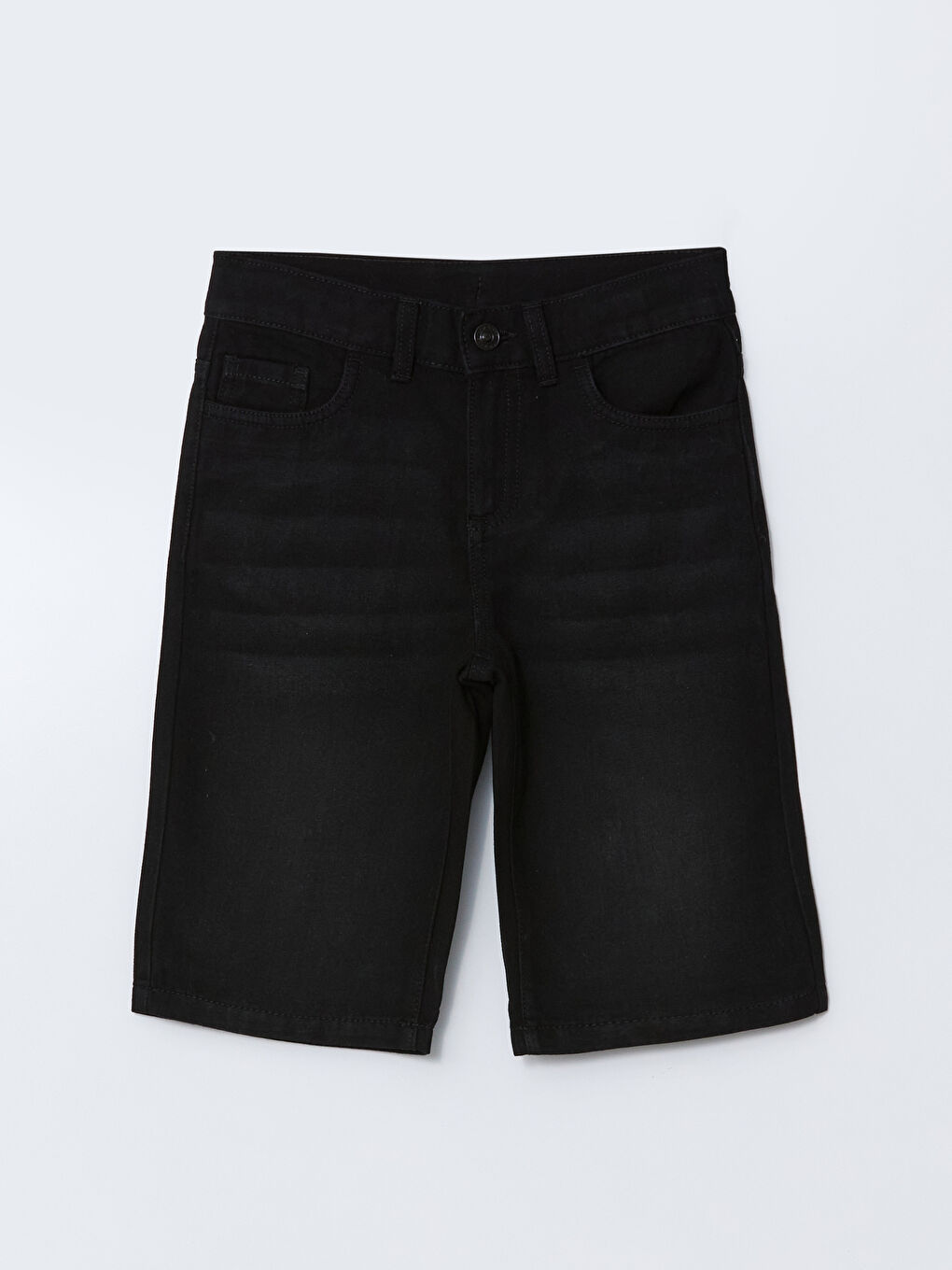 LCW Kids Beli Ayarlanabilir Lastikli Erkek Çocuk Jean Şort -S51820Z4-326