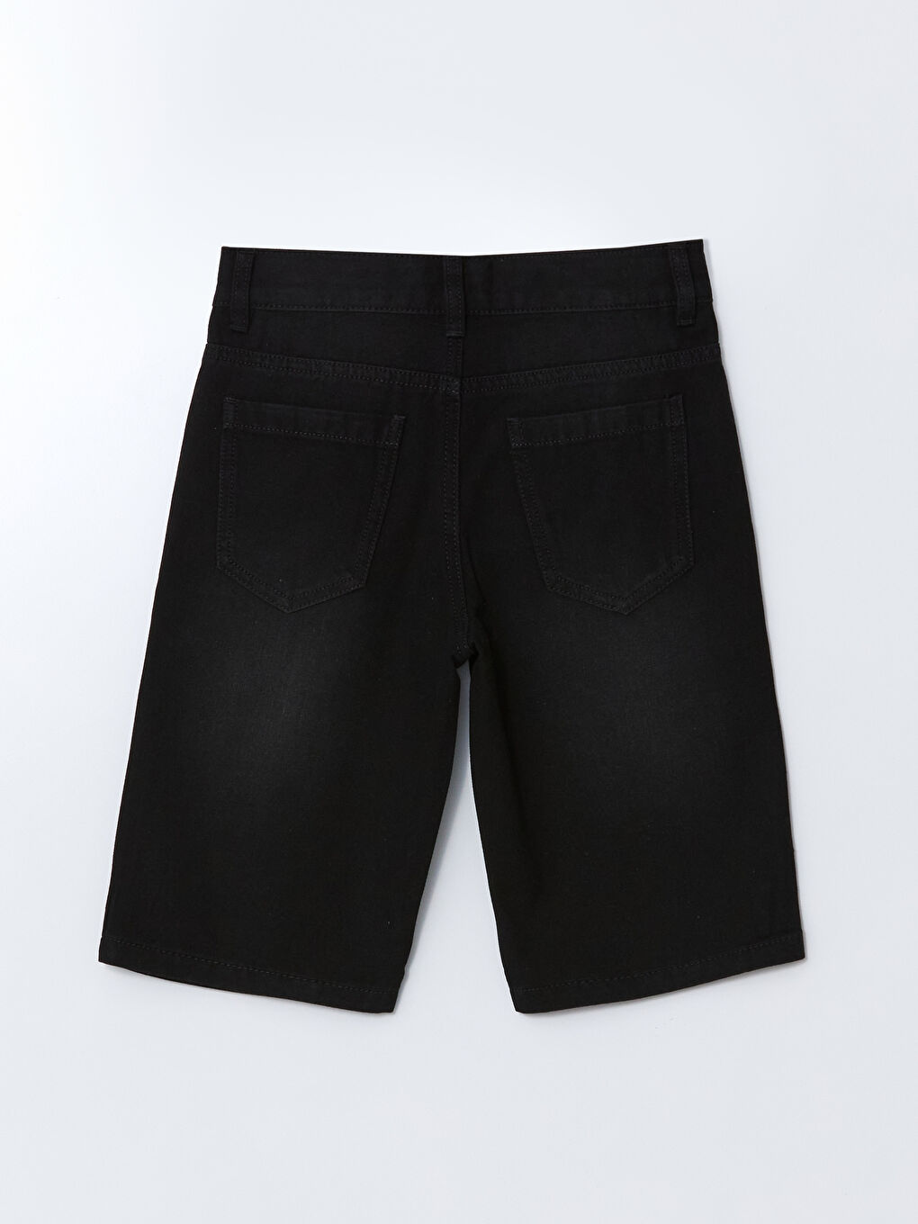 LCW Kids Beli Ayarlanabilir Lastikli Erkek Çocuk Jean Şort -S51820Z4-326